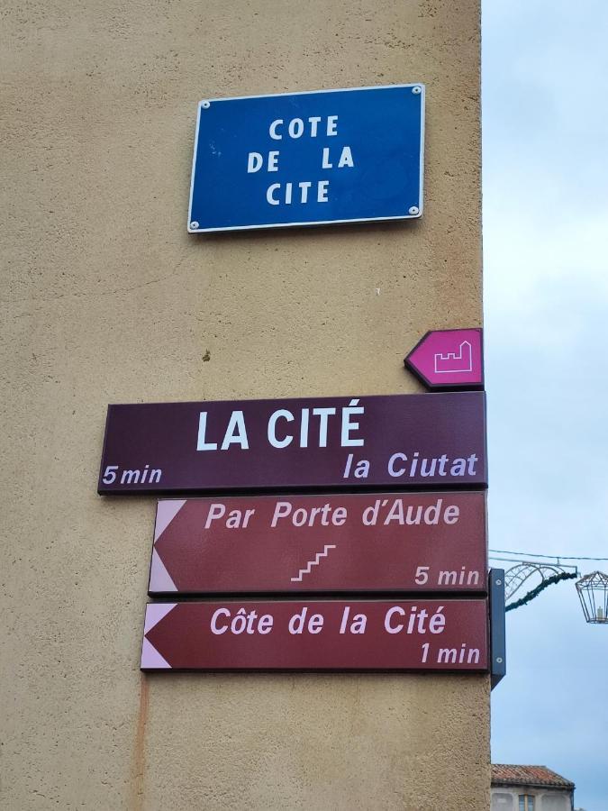 Le Bokeh - Face A La Cite Medievale Carcassonne Exterior foto